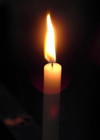 Kerze für  Roland